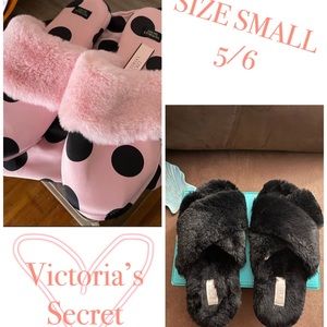 VICTORIA’S SECRET Faux Fur Slippers